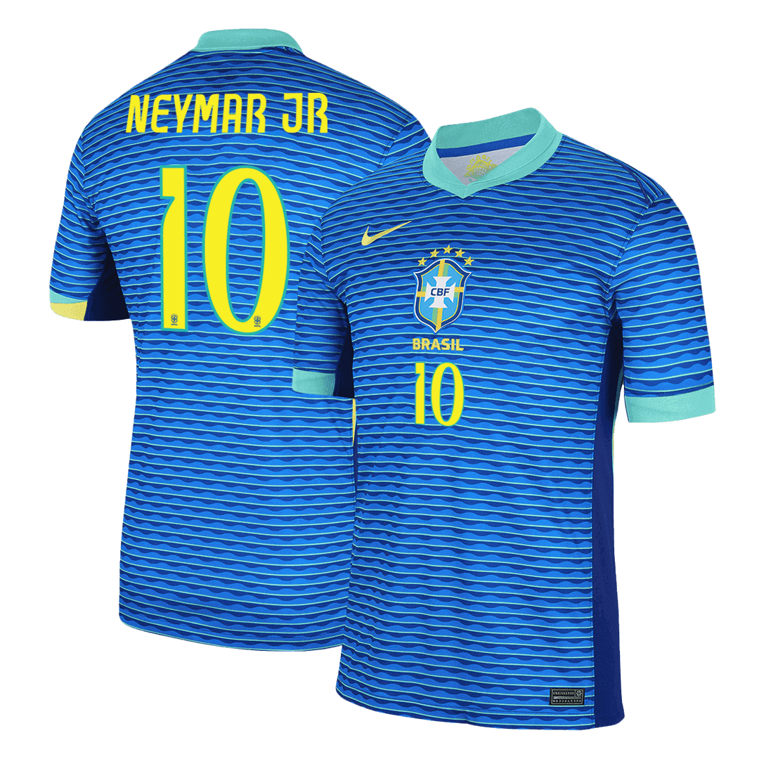 NEYMAR JR #10 Brazil Away Soccer Jersey 2024 Top Soccer Jerseys Store