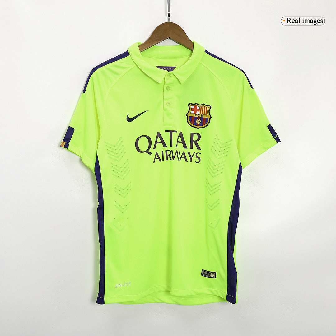 Retro MESSI #10 2014/15 Barcelona Third Away Soccer Jersey Top Soccer Jerseys Store