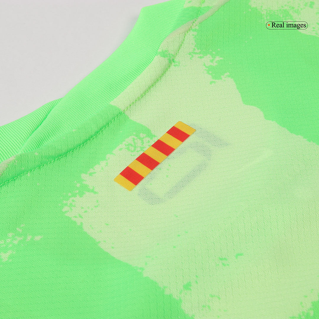 LAMINE YAMAL #19 Barcelona Third Away Soccer Jersey 2024/255 - UCL?Spotify Logo Without Text? Top Soccer Jerseys Store