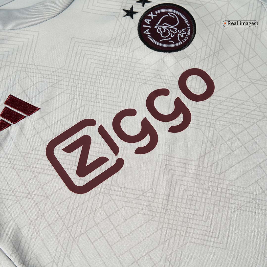 Kid's Ajax Third Away Soccer Jersey Kit(Jersey+Shorts) 2024/25 Top Soccer Jerseys Store