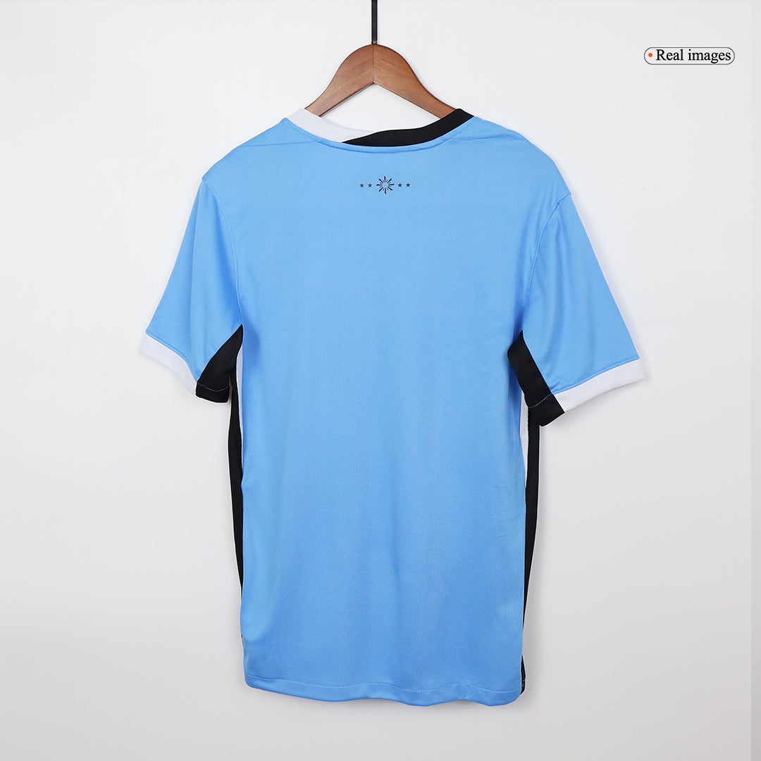 Men's Uruguay Home Soccer Jersey Copa América 2024 topsoccerjerseys.com