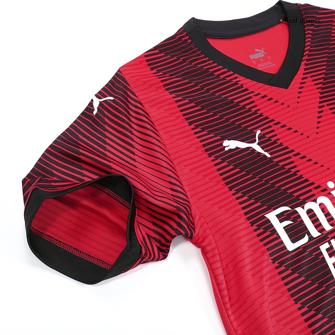 AC Milan Home Soccer Jersey 2023/24 Top Soccer Jerseys Store