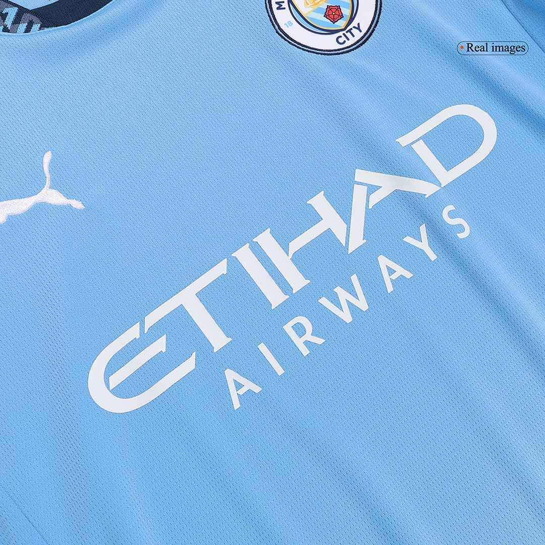 HAALAND #9 Manchester City Home Soccer Jersey 2024/25 - UCL Top Soccer Jerseys Store