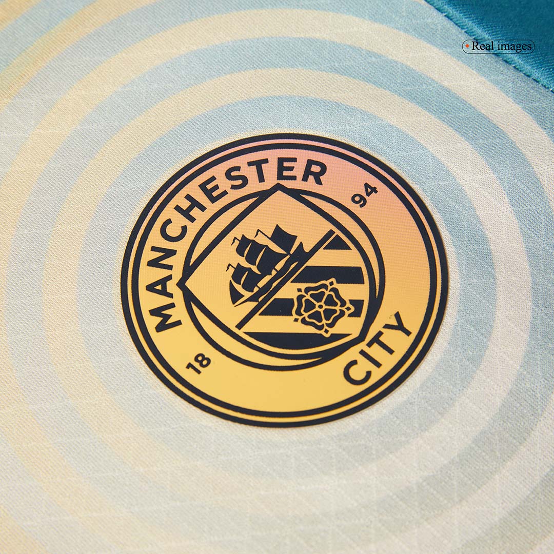 Player Version FODEN #47 Manchester City Fourth Away Soccer Jersey 2024/25 - Definitely City Top Soccer Jerseys Store