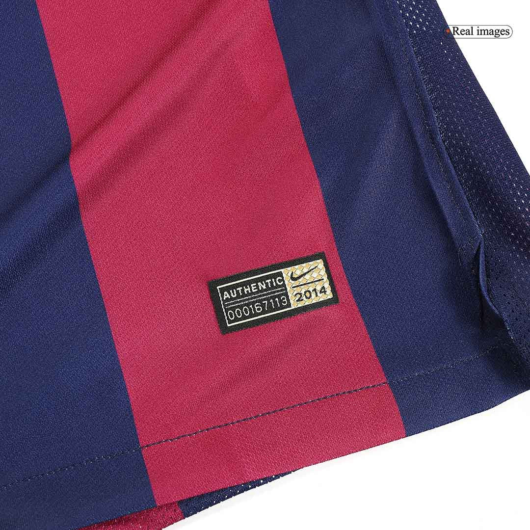 Retro Suárez #9 2014/15 Barcelona Home Soccer Jersey Top Soccer Jerseys Store