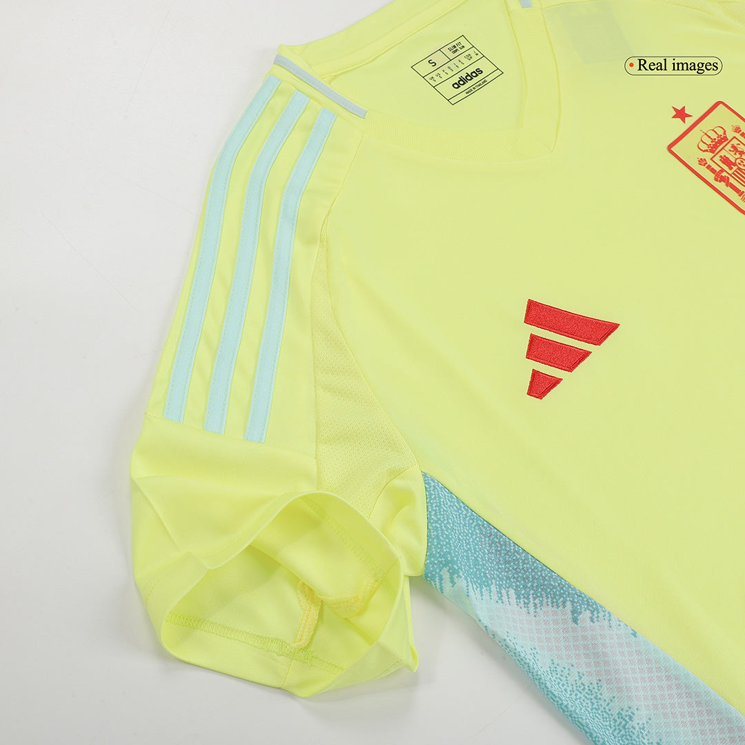 Spain Away Soccer Jersey Euro 2024 Top Soccer Jerseys Store