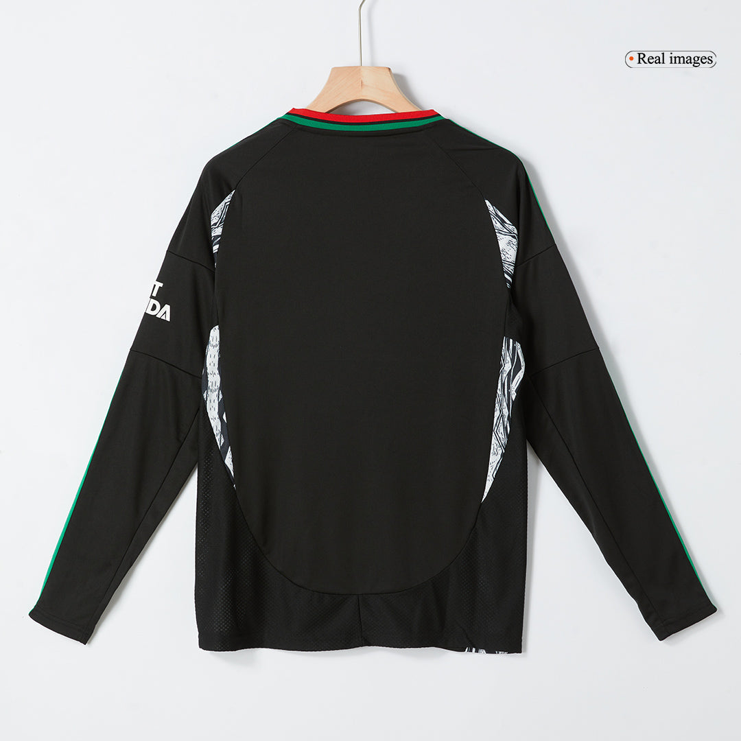 Arsenal Away Long Sleeve Soccer Jersey 2024/25 Top Soccer Jerseys Store