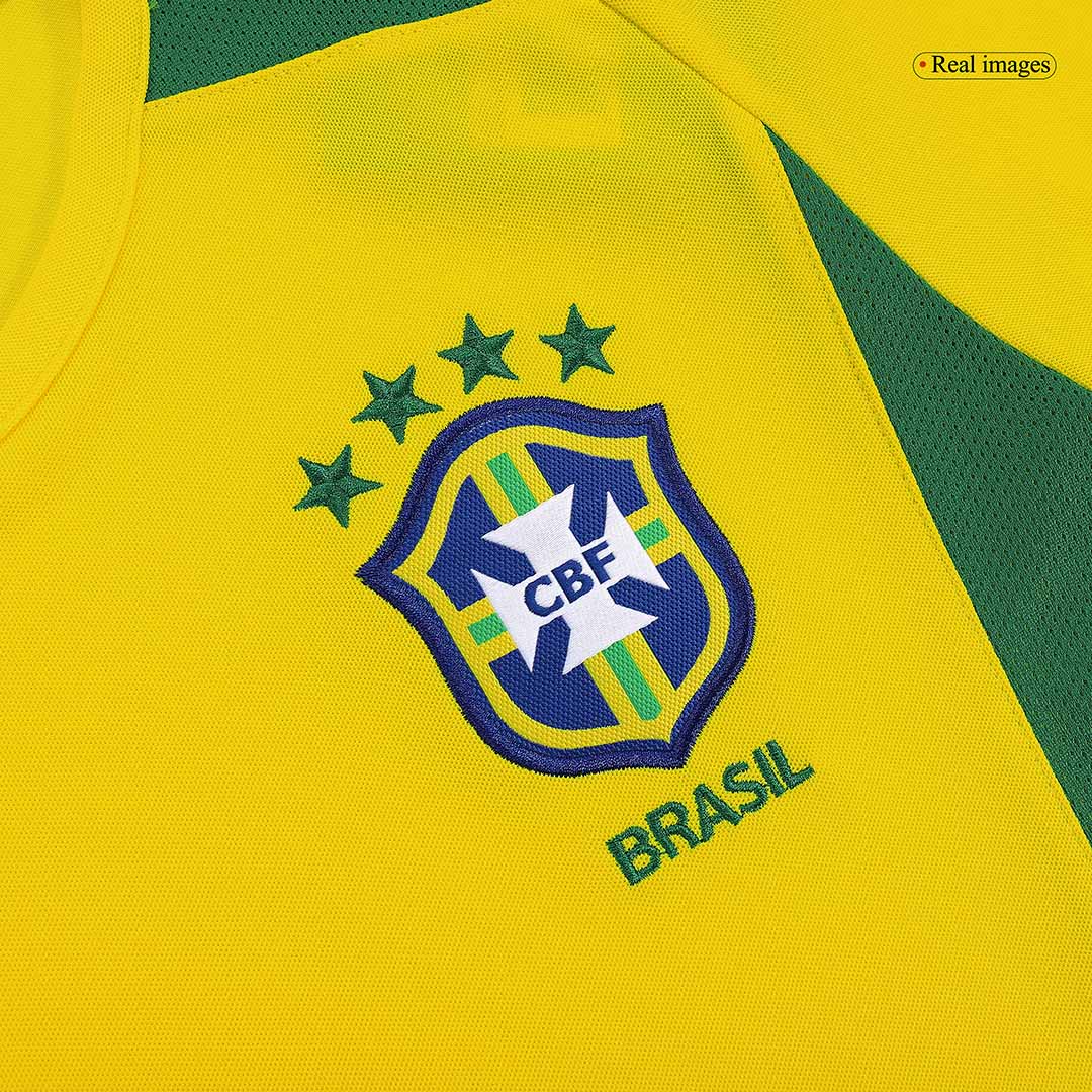 Retro RONALDINHO #11 2002/03 Brazil Home Soccer Jersey Top Soccer Jerseys Store