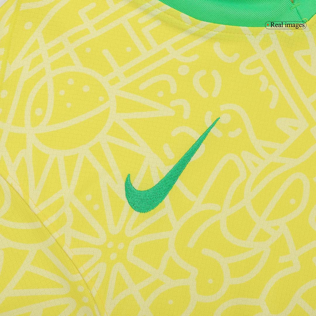 NEYMAR JR #10 Brazil Home Soccer Jersey 2024 Top Soccer Jerseys Store
