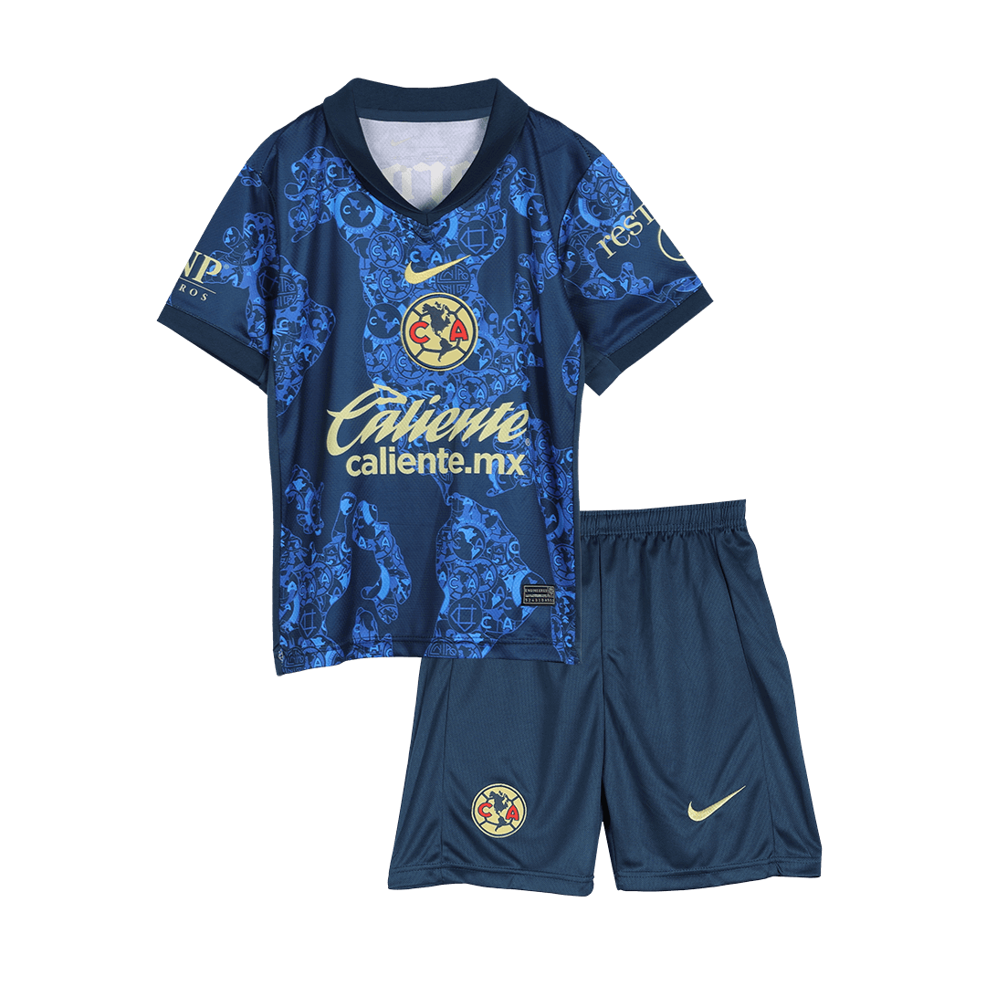 Kid's Club America Away Soccer Jersey Kit(Jersey+Shorts) 2024/25 Top Soccer Jerseys Store