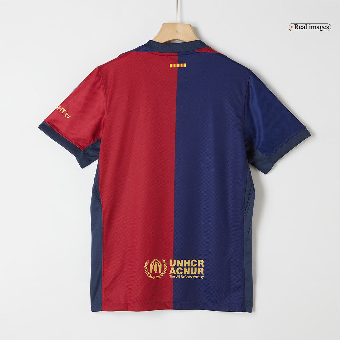 Barcelona Home Soccer Jersey 2024/25-Spotify Logo Without Text Top Soccer Jerseys Store