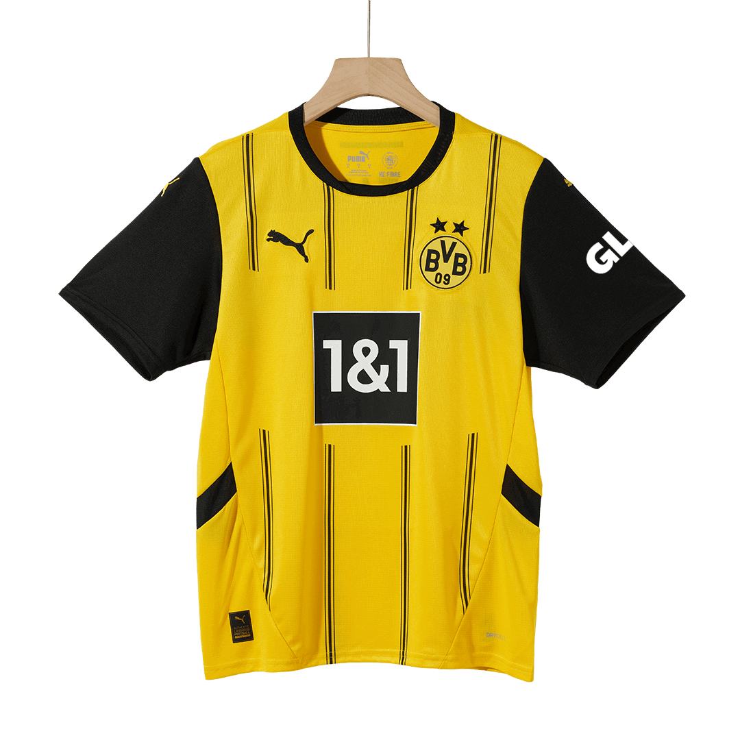 Borussia Dortmund Home Soccer Jersey Kit(Jersey+Shorts) 2024/25 Top Soccer Jerseys Store