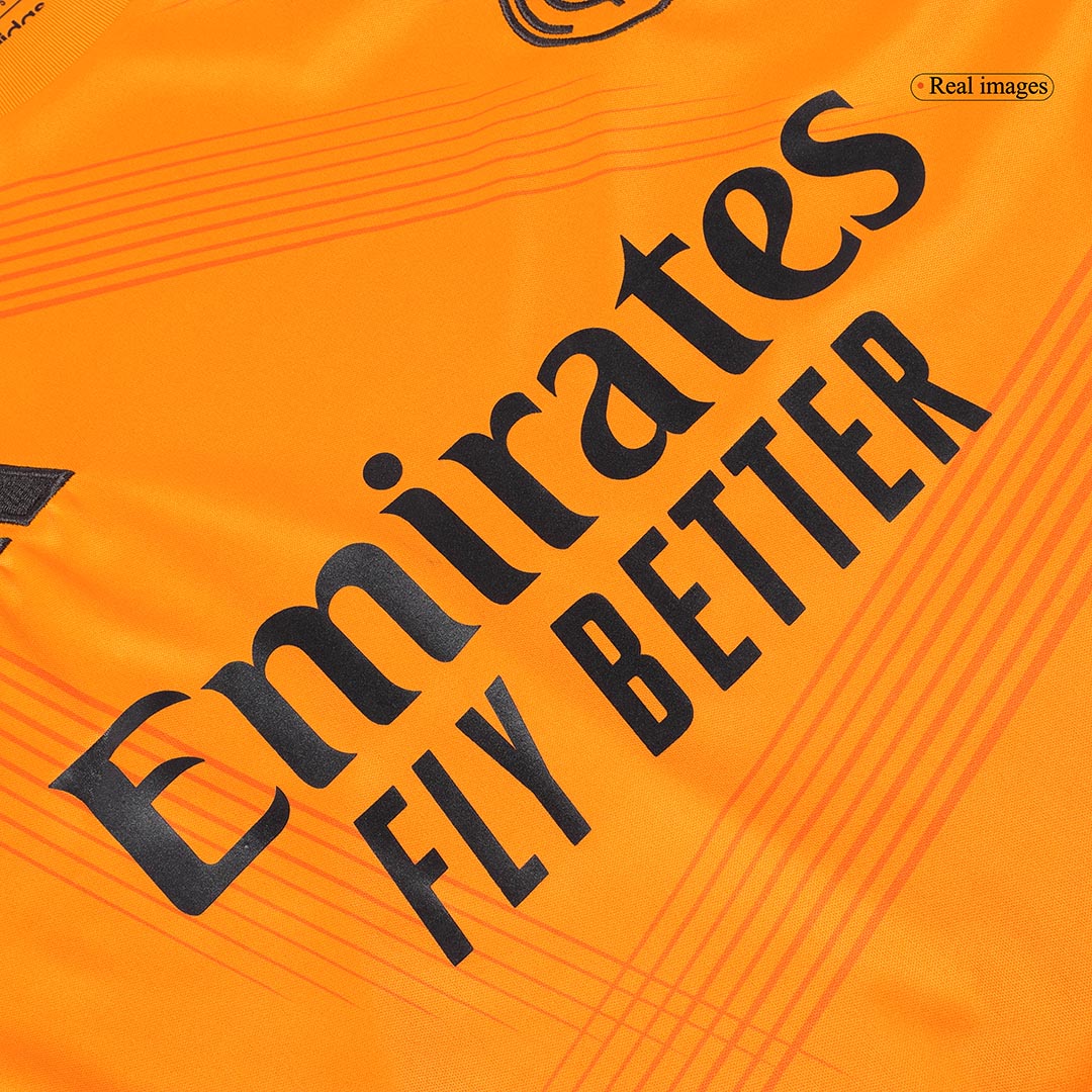 Real Madrid Away Long Sleeve Soccer Jersey 2024/25 Top Soccer Jerseys Store