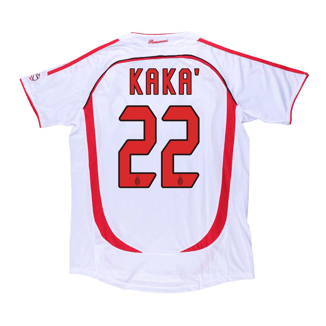 Retro KAKA' #22 2006/07 AC Milan Away Soccer Jersey - UCL Top Soccer Jerseys Store