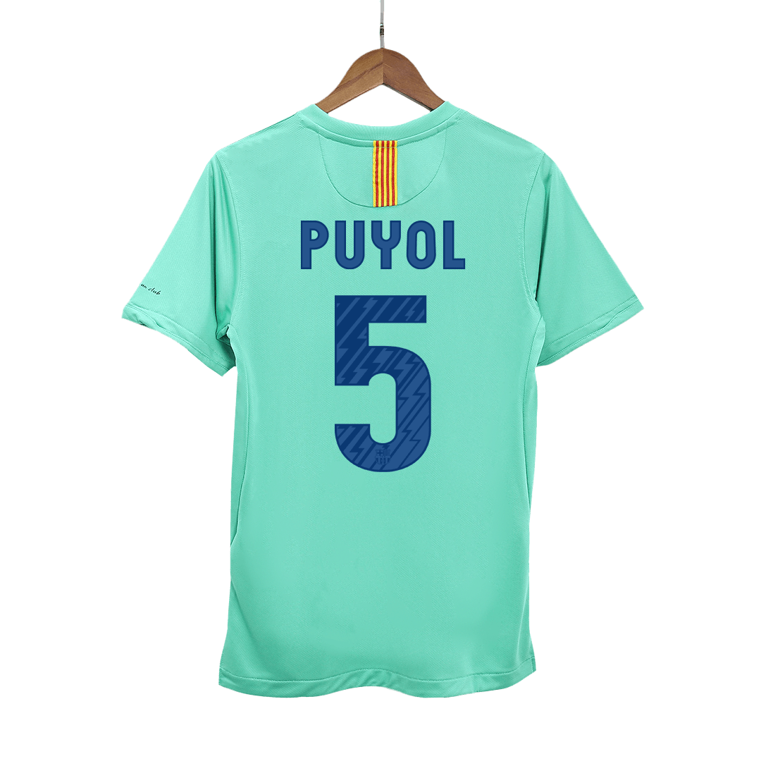 Retro PUYOL #5 2010/11 Barcelona Away Soccer Jersey Top Soccer Jerseys Store
