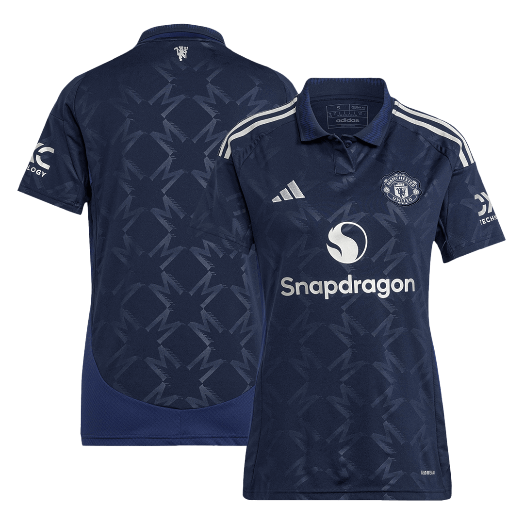 Women's Manchester United Away Soccer Jersey 2024/25 Top Soccer Jerseys Store