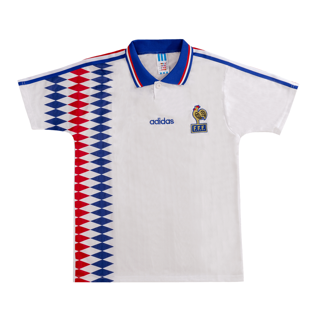 Retro 1994 France Away Soccer Jersey Top Soccer Jerseys Store