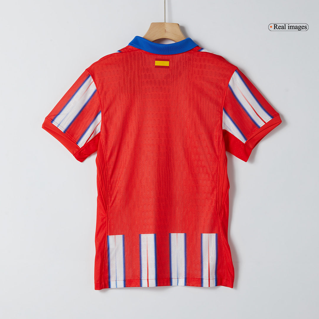 Player Version Atletico Madrid Home Soccer Jersey 2024/25 Top Soccer Jerseys Store