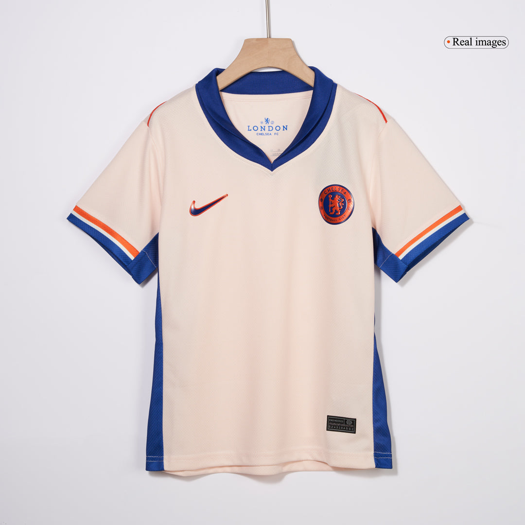 Kid's Chelsea Away Soccer Jersey Kit(Jersey+Shorts) 2024/25 Top Soccer Jerseys Store