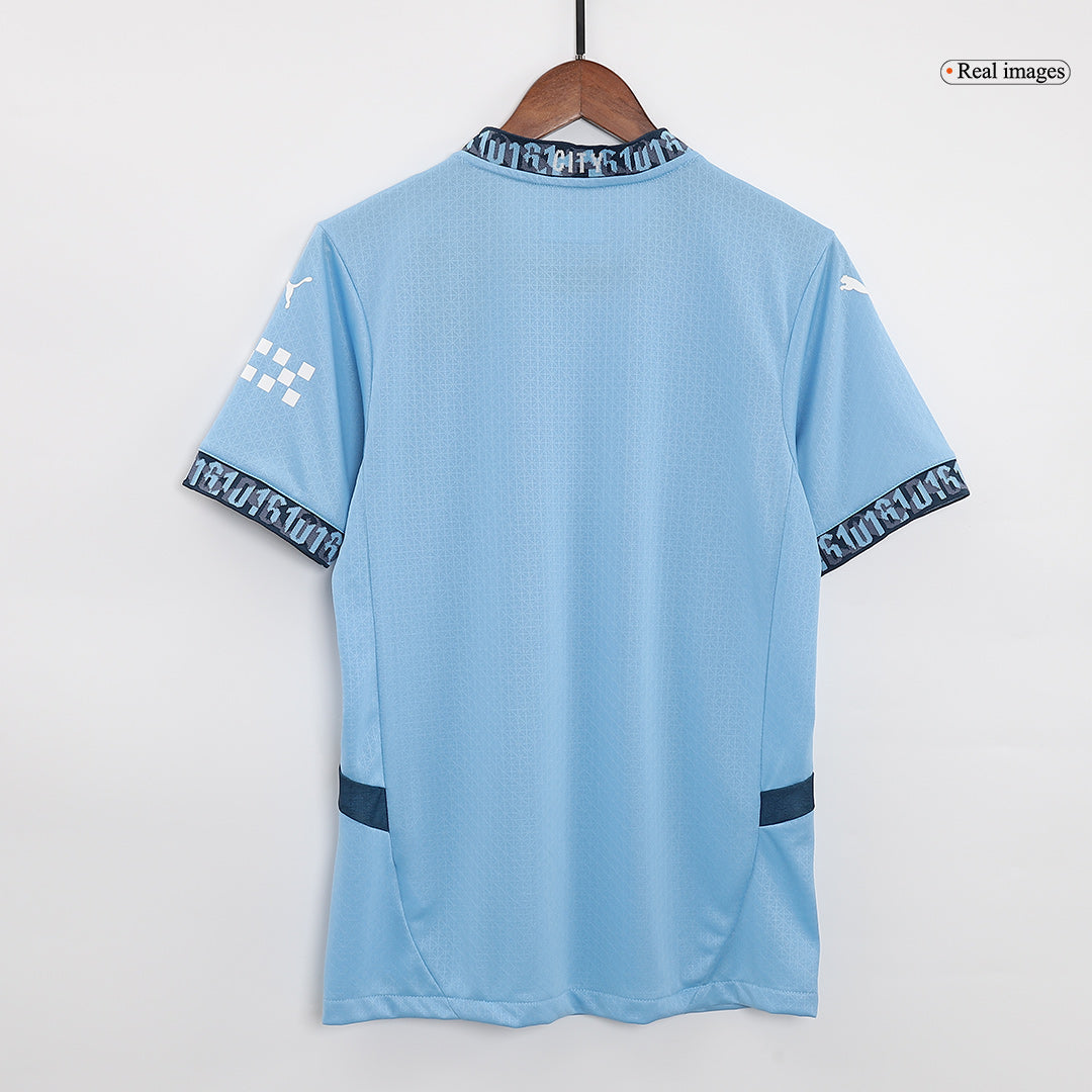 Player Version Manchester City Home Soccer Jersey 2024/25 Top Soccer Jerseys Store