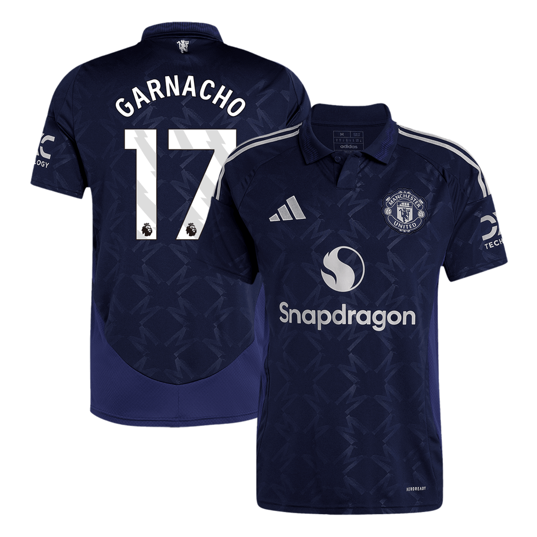 GARNACHO #17 Manchester United Away Soccer Jersey 2024/25 Top Soccer Jerseys Store