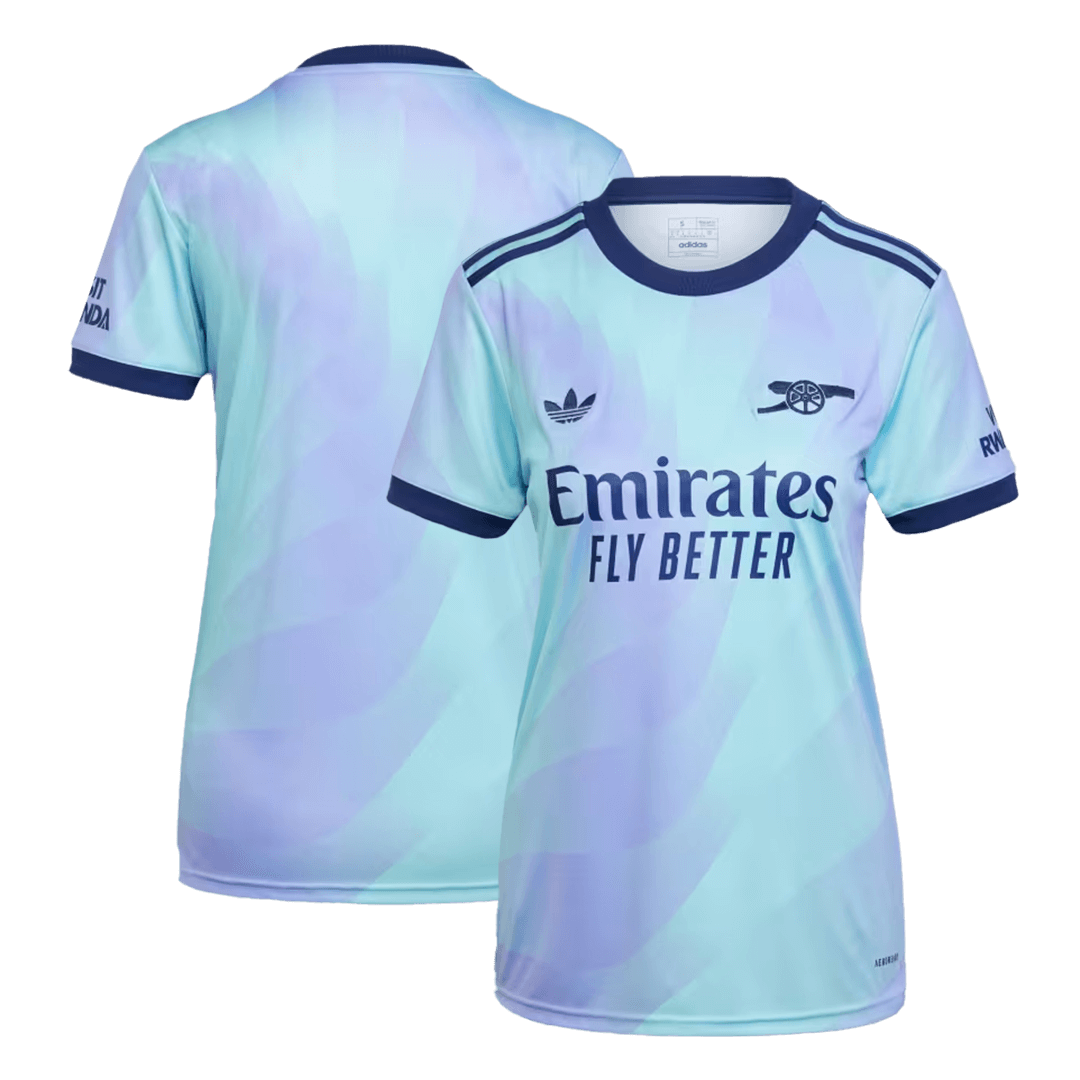 Women's Arsenal Third Away Soccer Jersey 2024/25 Top Soccer Jerseys Store