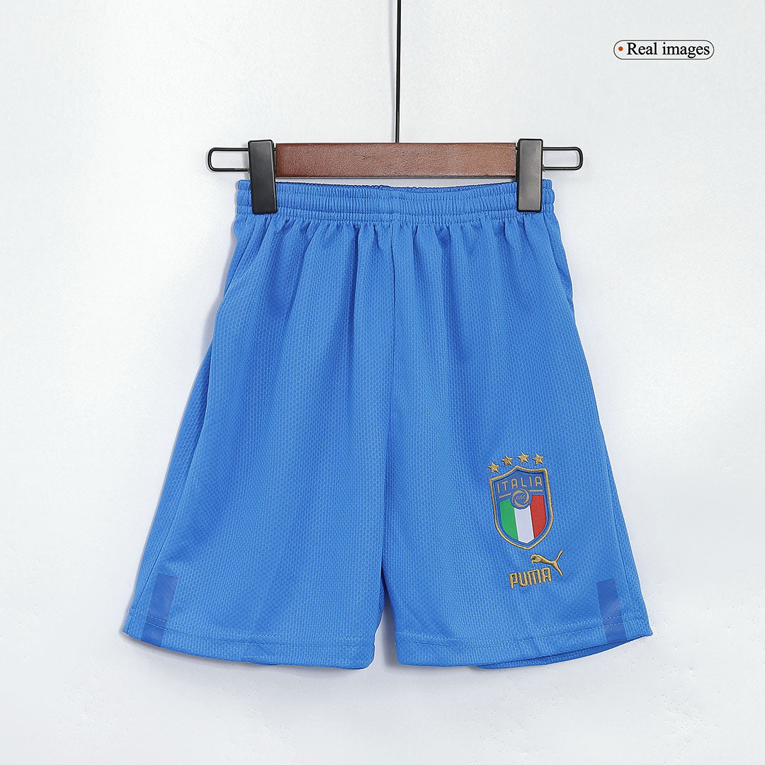 Kid's Italy Away Soccer Jersey Kit(Jersey+Shorts) 2022 Top Soccer Jerseys Store
