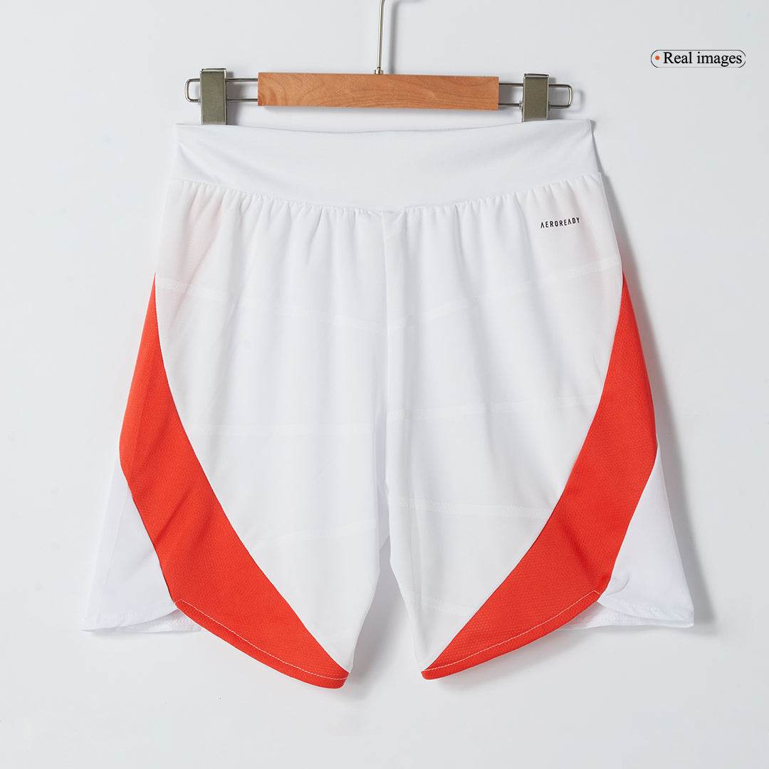 Player Version Manchester United Home Soccer Shorts 2024/25 Top Soccer Jerseys Store