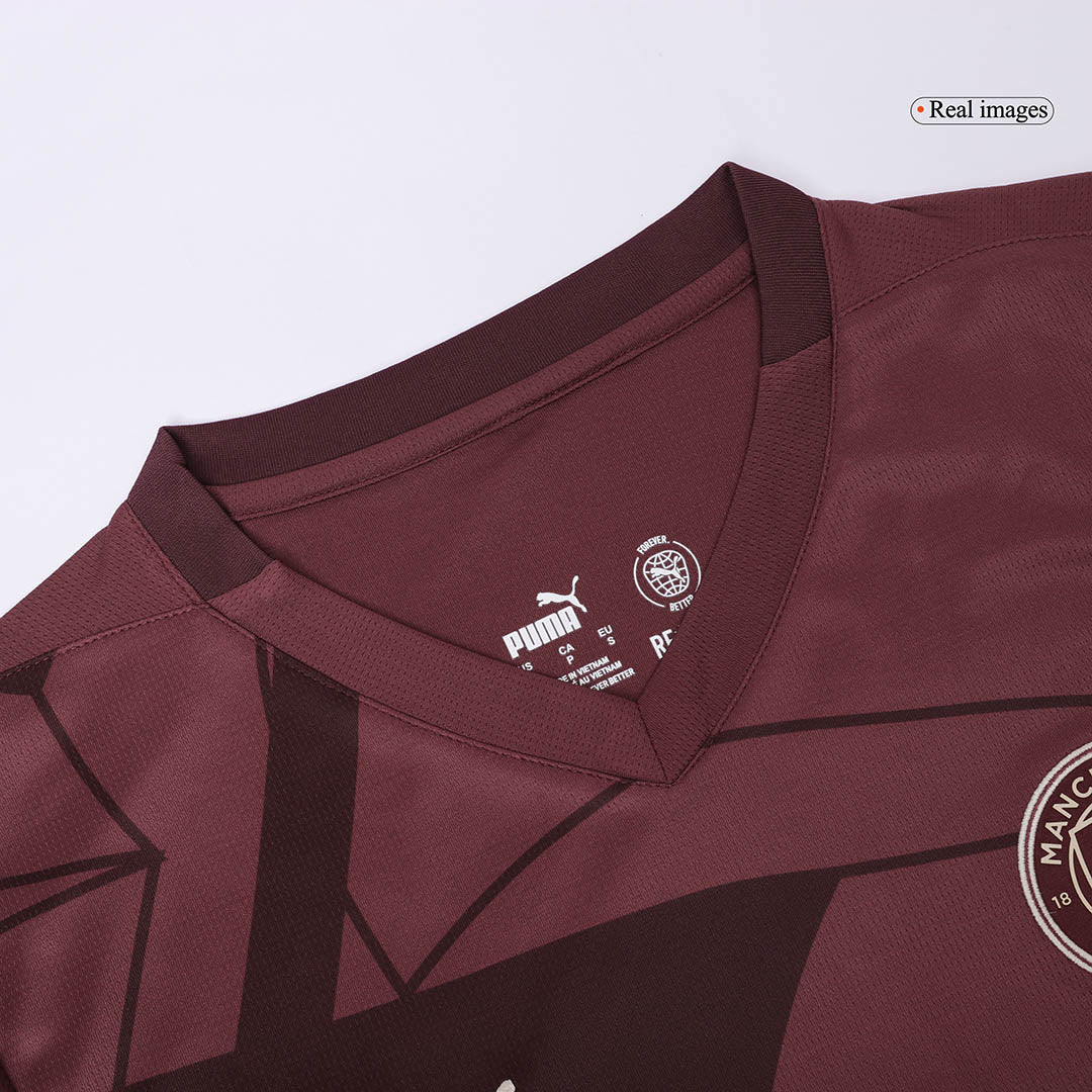 DE BRUYNE #17 Manchester City Third Away Soccer Jersey 2024/25 Top Soccer Jerseys Store