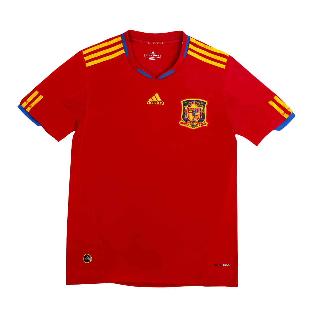 Retro 2010 Spain Home Soccer Jersey Top Soccer Jerseys Store