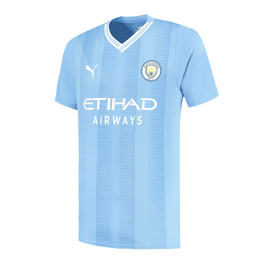 Manchester City Home Soccer Jersey 2023/24 Top Soccer Jerseys Store