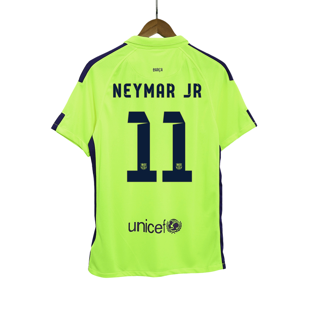 Retro NEYMAR JR #11 2014/15 Barcelona Third Away Soccer Jersey Top Soccer Jerseys Store
