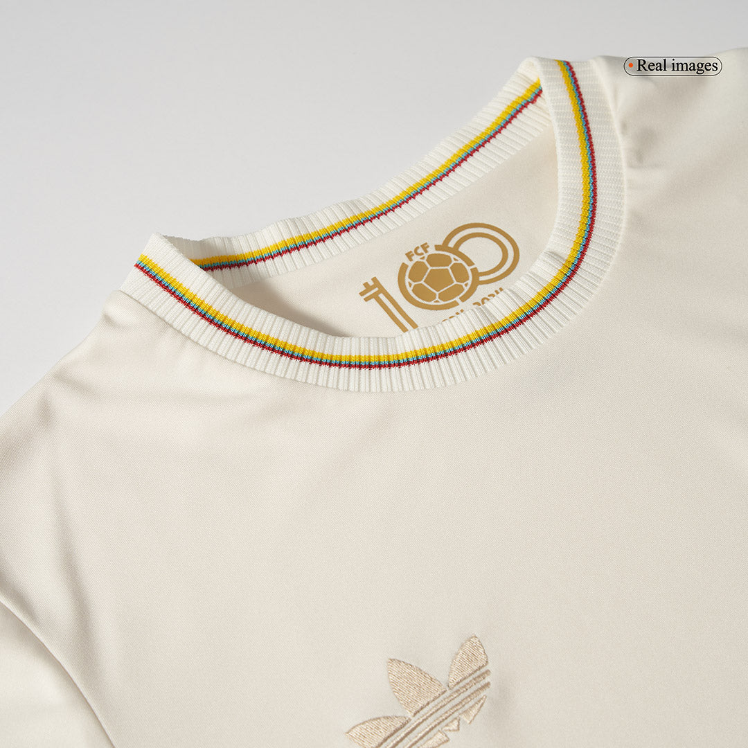 Colombia Soccer Jersey 2024- 100th Anniversary T-Shirt Top Soccer Jerseys Store