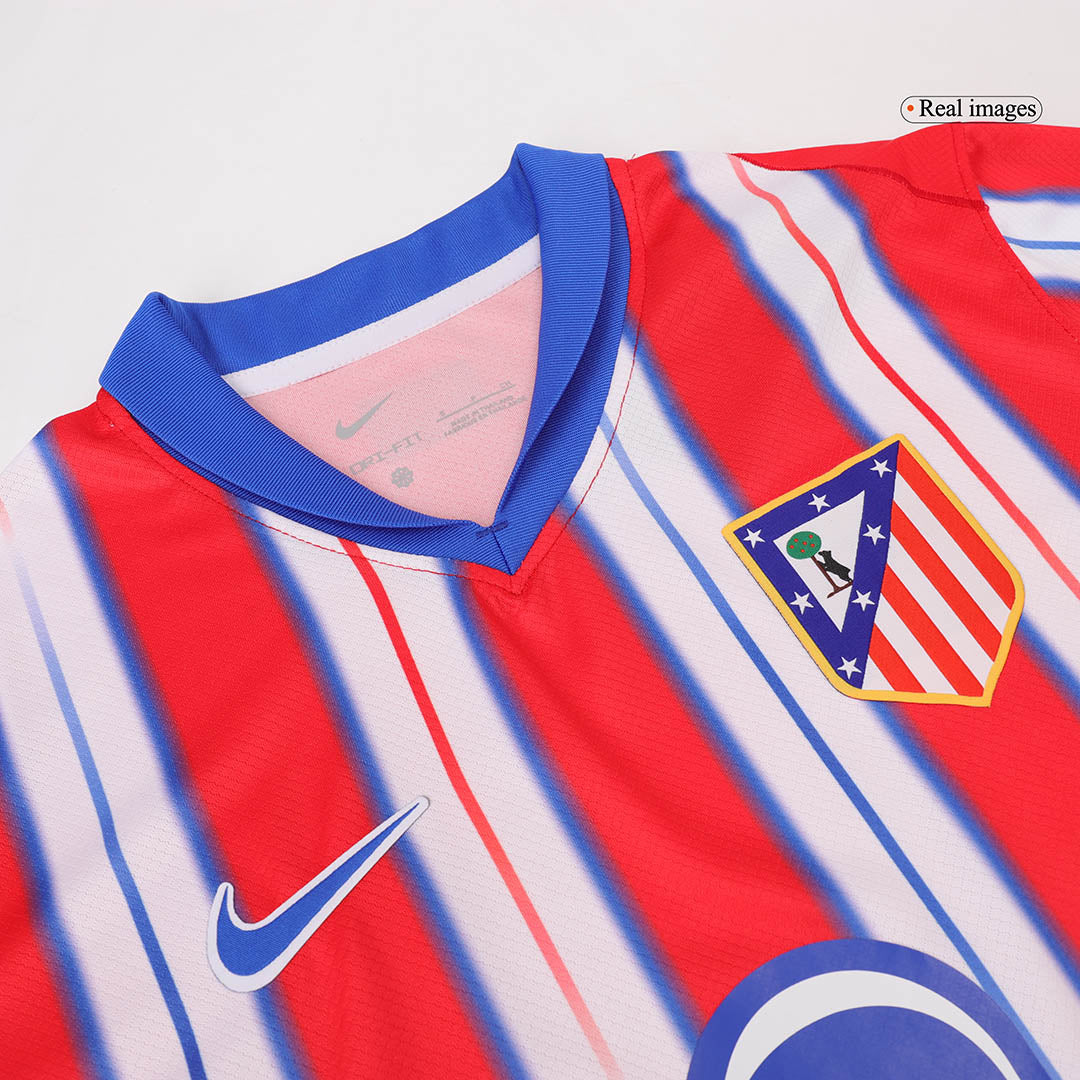 Atletico Madrid Home Soccer Jersey 2024/25 Top Soccer Jerseys Store