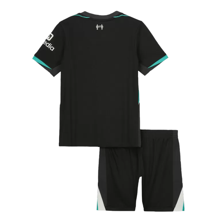 Kid's Liverpool Away Soccer Jersey Kit(Jersey+Shorts) 2024/25 Go Game Wear
