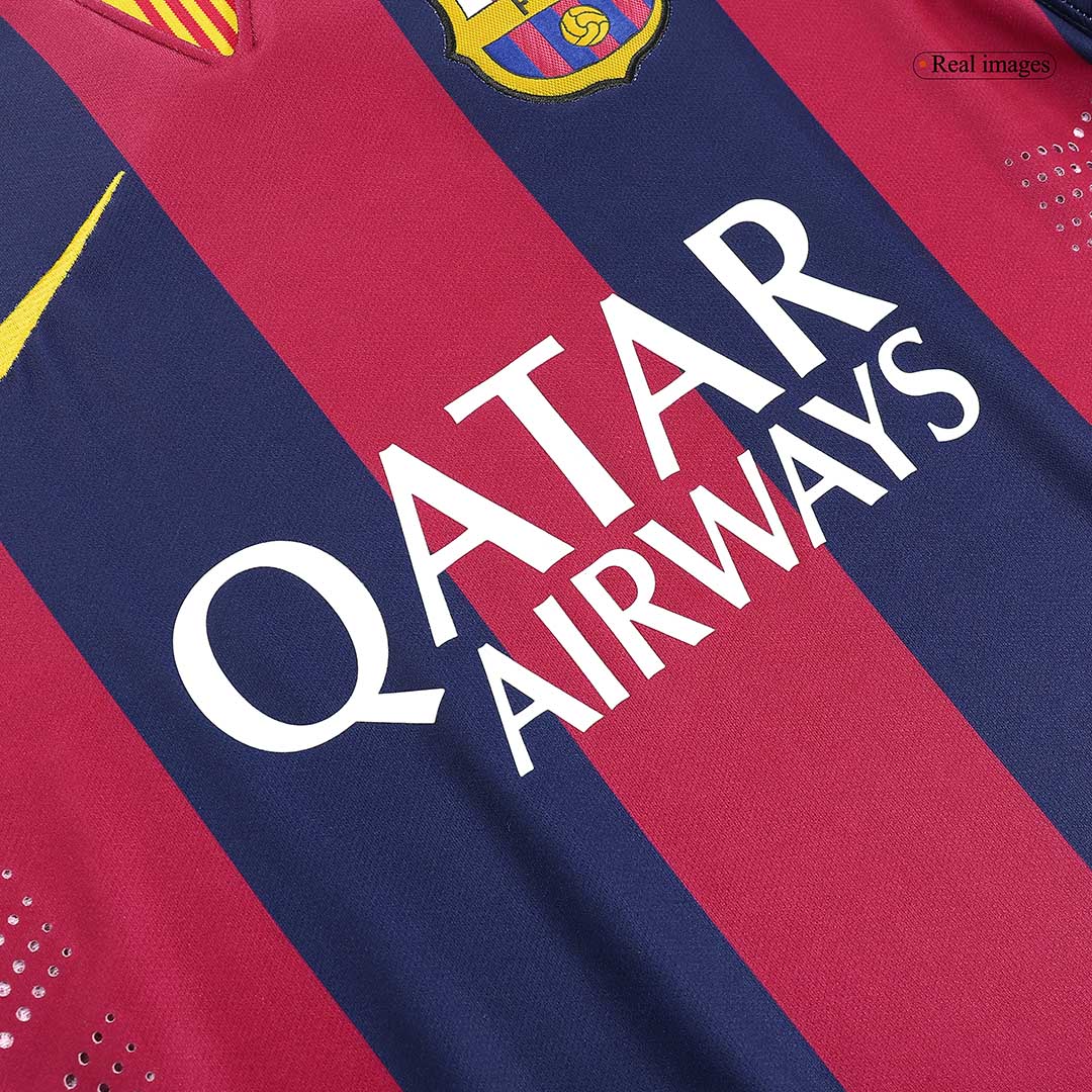 Retro Suárez #9 2014/15 Barcelona Home Soccer Jersey Top Soccer Jerseys Store