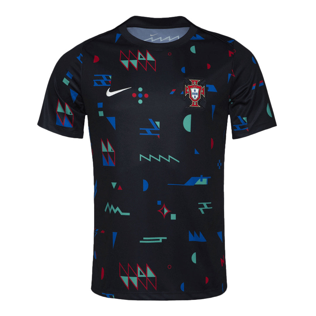 Men's Portugal Pre-Match Soccer Jersey Euro 2024 Go Game Wear