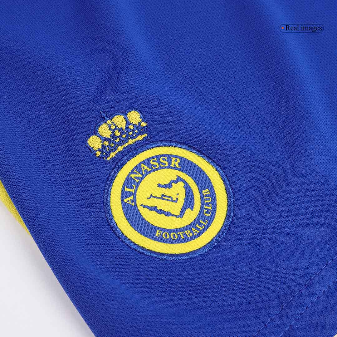 Kid's RONALDO #7 Al Nassr Home Soccer Jersey Kit(Jersey+Shorts+Socks) 2024/25 - ACL Top Soccer Jerseys Store