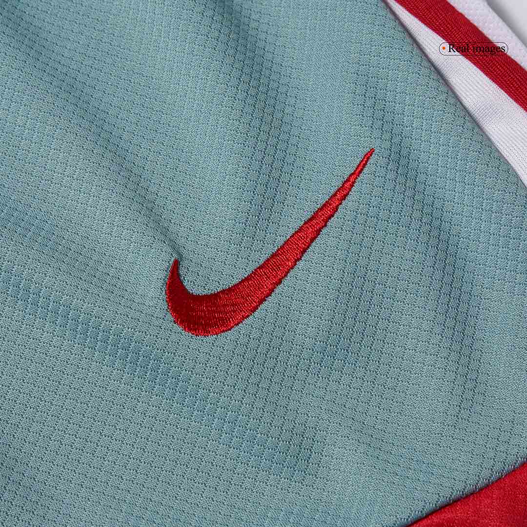 Kid's Atletico Madrid Away Soccer Jersey Kit(Jersey+Shorts+Socks) 2024/25 Top Soccer Jerseys Store
