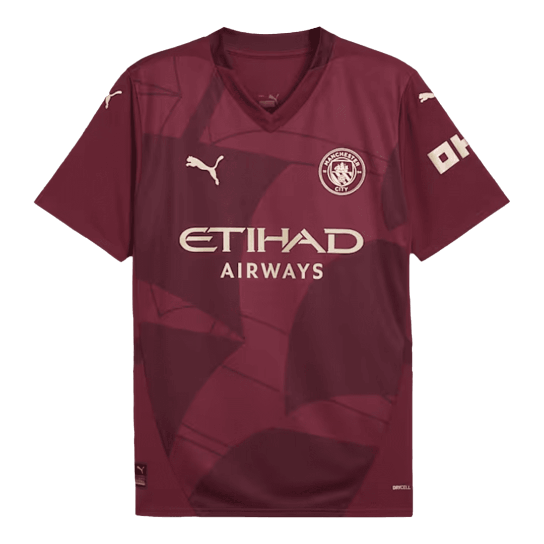 FODEN #47 Manchester City Third Away Soccer Jersey 2024/25 Top Soccer Jerseys Store