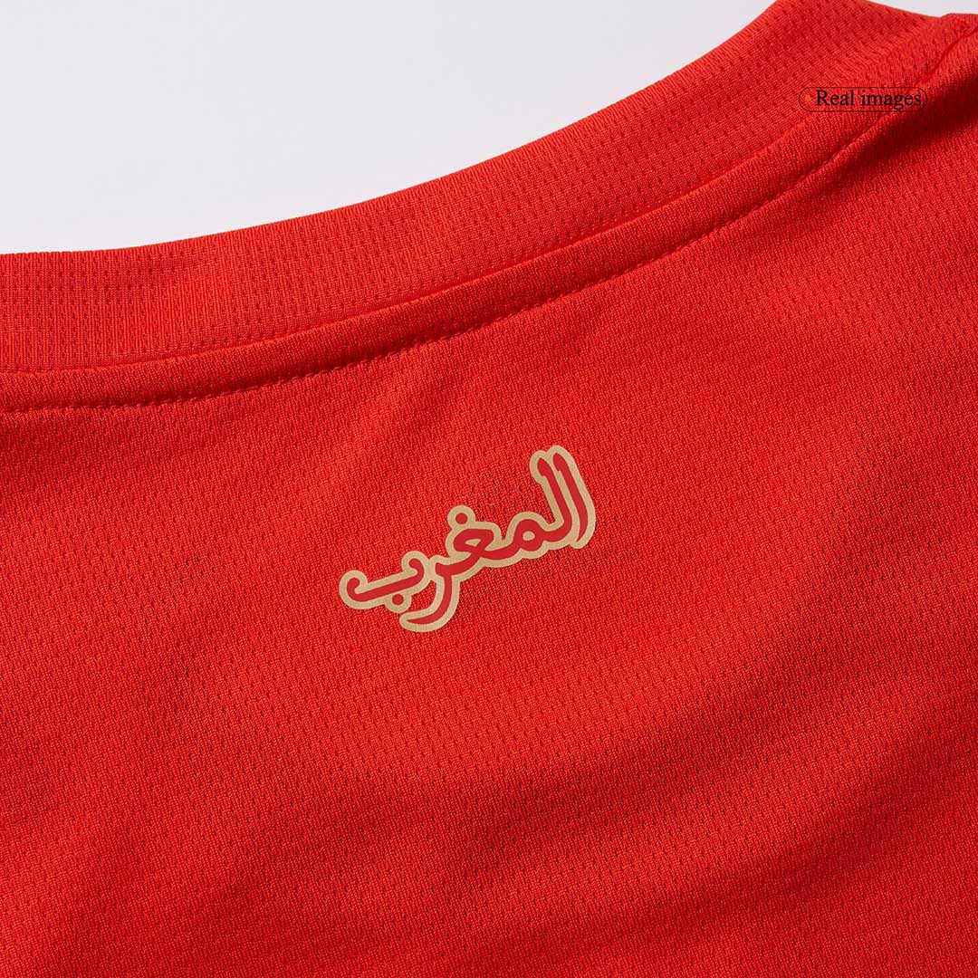 Morocco Home Soccer Jersey 2024/25 Top Soccer Jerseys Store