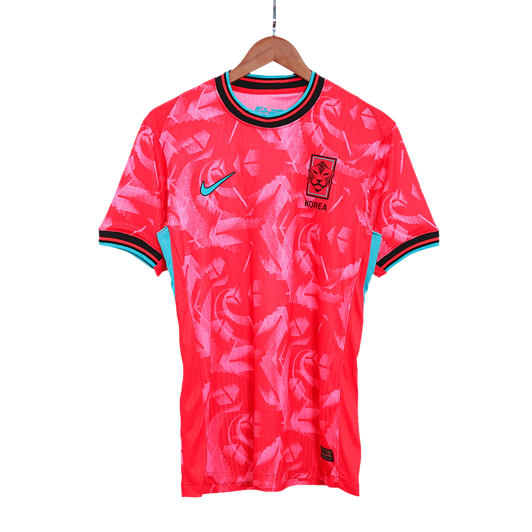 Player Version South Korea Home Soccer Jersey 2024 topsoccerjerseys.com