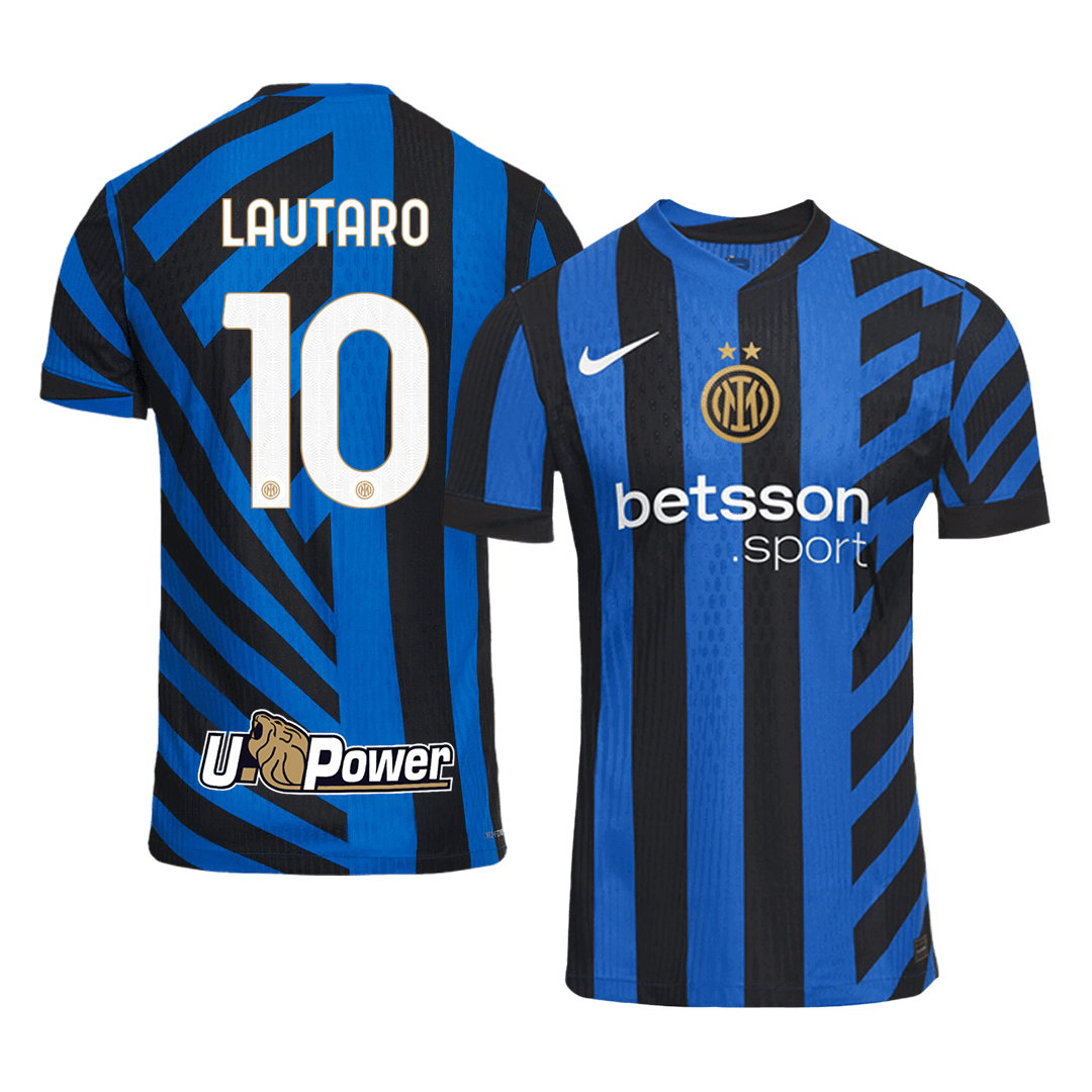 LAUTARO #10 Inter Milan Home Soccer Jersey 2024/25 Top Soccer Jerseys Store