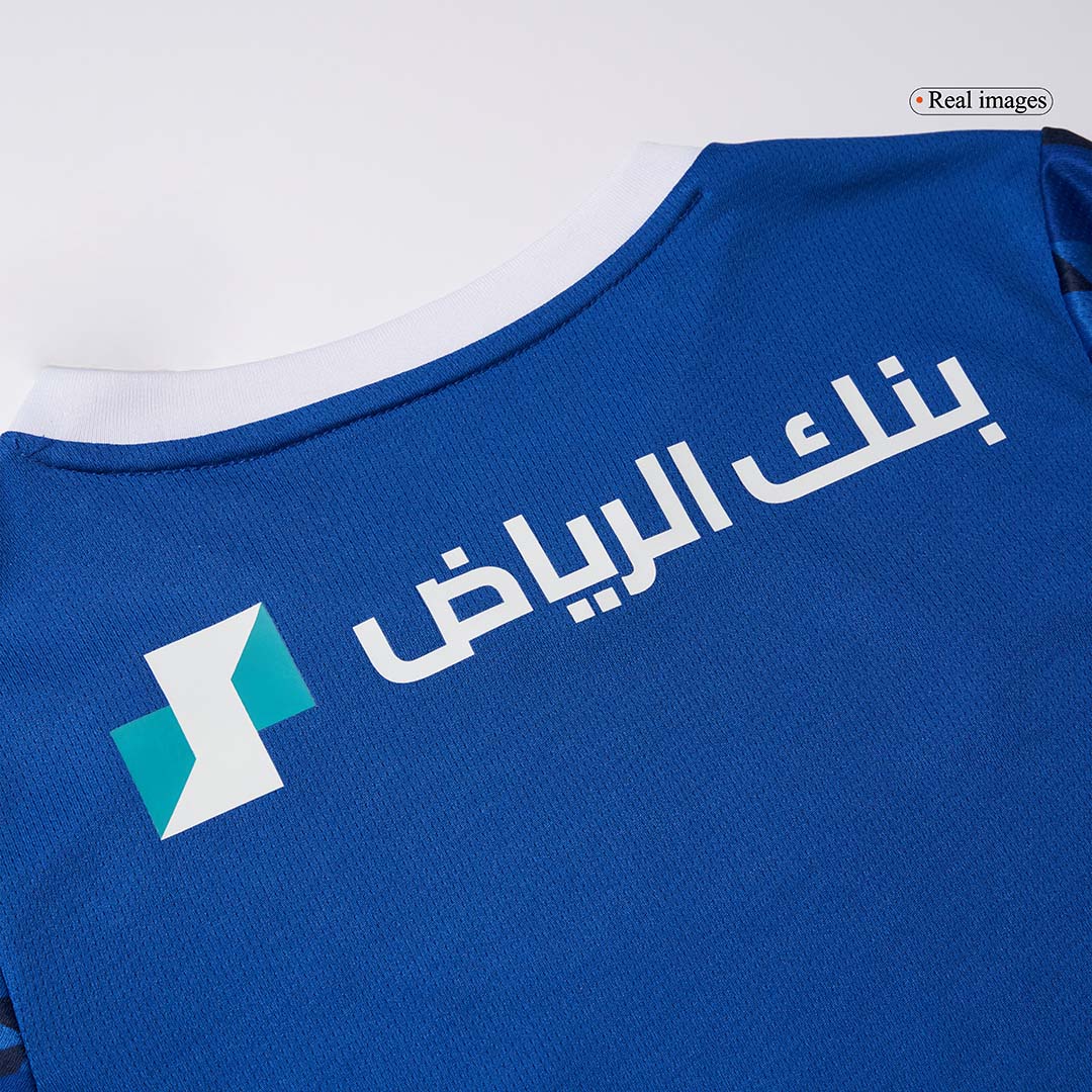 Kid's Al Hilal SFC Home Soccer Jersey Kit(Jersey+Shorts) 2024/25 Top Soccer Jerseys Store