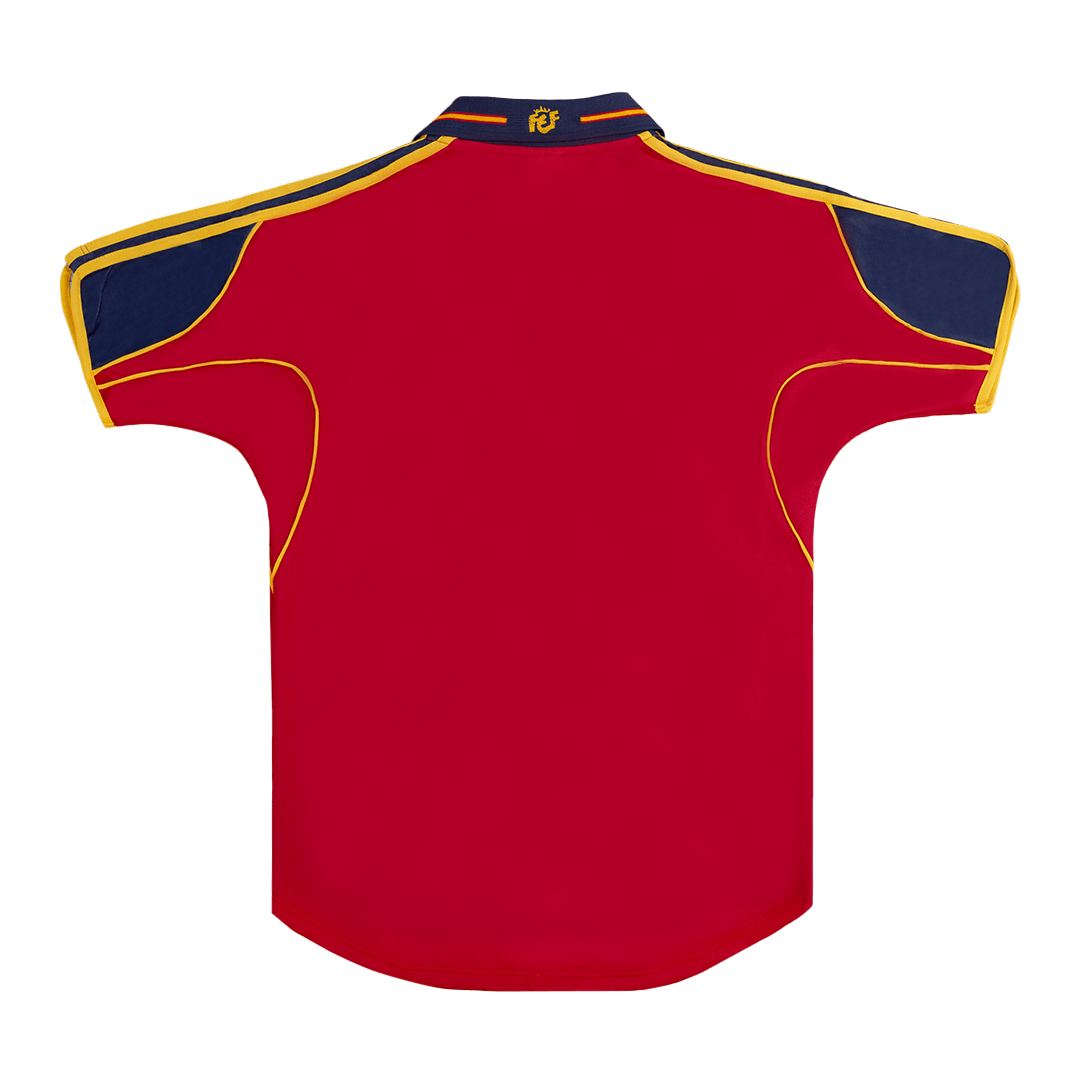 Retro 2000 Spain Home Soccer Jersey Top Soccer Jerseys Store