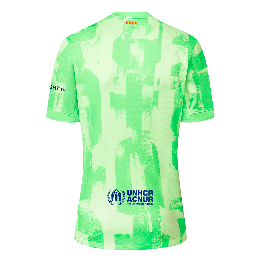 Barcelona Third Away Soccer Jersey 2024/25 - (Spotify Logo Without Text) Top Soccer Jerseys Store