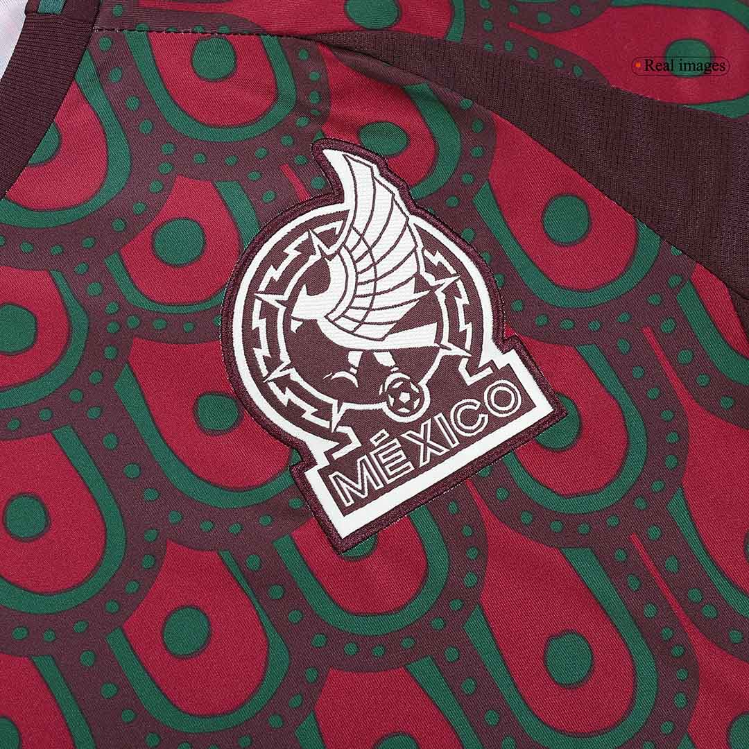Men's Mexico Home Long Sleeve Soccer Jersey Copa América 2024 Top Soccer Jerseys Store