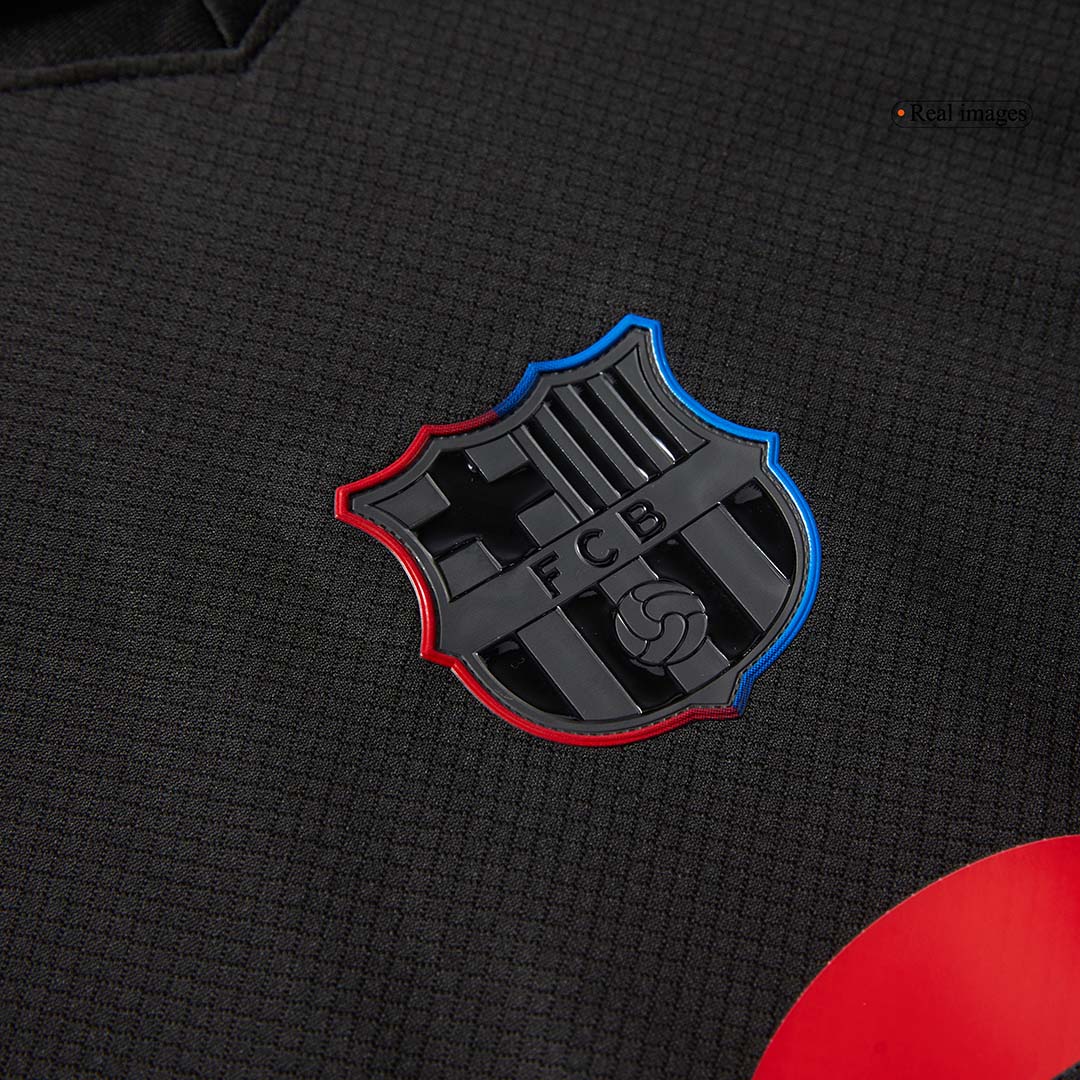 Kid's Barcelona Away Soccer Jersey Kit(Jersey+Shorts) 2024/25 - Spotify Logo Without Text Top Soccer Jerseys Store