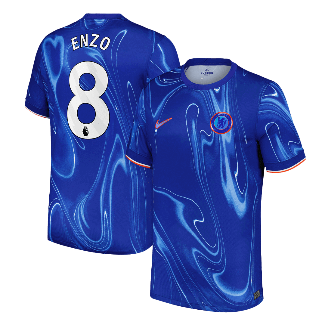ENZO #8 Chelsea Home Soccer Jersey 2024/25 Top Soccer Jerseys Store