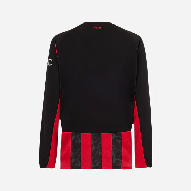 AC MILAN LONG SLEEVE HOME 2025/26 JERSEY Go Game Wear